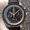 Swiss Made Omega Speedmaster MoonWatch 1957 Black Dia Leathe Manual Winding