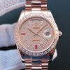 Swiss Made Rolex Noob Day-Date 218399 RG Full Diamonds A3255