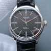 Swiss Made Rolex MK Cellini Time 50509 Black Dial Leather Strap A3165