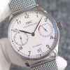 Swiss Made IWC YL Portuguese IW5001 White Dial RG Markers