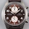 Swiss Made IWC V6 Pilot Chrono Brown/White Dial A7750