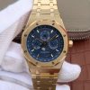 Swiss Made Audemars Piguet JF Royal Oak 41mm 26574 YG Blue Textured Dial A5134