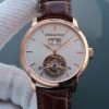 Swiss Made Audemars Piguet TF Jules Tourbillon RG Big Date White Dial