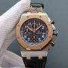 Swiss Made Audemars Piguet JF Royal Oak Offshore RG Bezel Blue Dial A3126