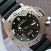 Panerai XF PAM305 Titanium Black Rubber Strap P9000