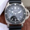 Panerai XF PAM1389 Titanium Black Ceramic Bezel Rubber Strap P.9010