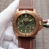 Panerai XF PAM507 Bronzo Luminor Submersible Leather Strap A23J