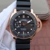 Swiss Made Panerai ZF Luminor Submersible PAM684 RG Rubber Strap P.9010