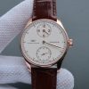 Swiss Made IWC YLF Portuguese Regulateur RG White Dial Gold Markers A6498