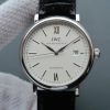 IWC MK Portofino IW356501 Automatic White Dial Leather Strap