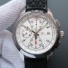 IWC Ingenieur Chrono IW380701 White Dial Leather Strap