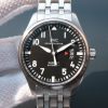 Swiss Made IWC MKF Mark XVII Black Dial SS Bracelet A2892