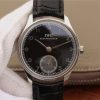 Swiss Made IWC ZF Portuguese IW545407 Black Dial Leather Strap A6498