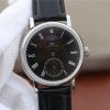 IWC Vintage IW544801 Black Dial Black Leather Strap