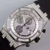 Swiss Made Audemars Piguet JF Royal Oak Offshore SS Full Paved Diamonds A7750