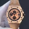 Swiss Made Audemars Piguet JF Royal Oak Offshore Gold Theme 26470OR RG Bracelet A3126