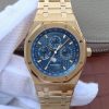 Swiss Made Audemars Piguet JF Royal Oak 41mm 26574 YG Blue Dial White Hand A5134