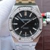 Swiss Made Audemars Piguet JF Royal Oak 41mm 15400 Diamonds Bezel Black Dial Bracelet A3120