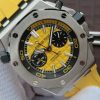 Swiss Made Audemars Piguet JF Royal Oak Offshore Diver Chronograph Yellow A3126