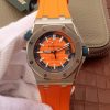 Swiss Made Audemars Piguet JF Royal Oak Offshore Diver 2017 Orange 15710 Rubber Strap A3120