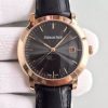 Swiss Made Audemars Piguet Jules Audemars 15170 RG Black Dial Leather Strap A3120