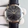 Swiss Made Audemars Piguet Jules Audemars 15170 SS Black Dial Leather Strap A3120