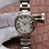 Swiss Made Cartier Ballon Bleu 33mm SS White MOP Dial SS Bracelet