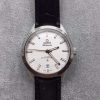 Swiss Made Omega Globemaster Master Chronometer RG White Dial Leather Strap