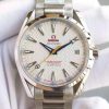 Swiss Made Omega XF Seamaster CO-AXIAL Master James Bond White Textured Dial SS Bracelet A8507