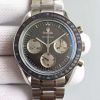 Swiss Made Omega Speedmaster Apollo 17 40th anniversary Gray Dial SS Bracelet Manual Winding