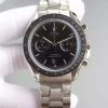 Swiss Made Omega Speedmaster Moonwatch Chrono Dark Side Of The Moon SS Bracelet A9300