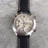 Swiss Made Omega Speedmaster 3211 Silver Dial Black Nylon Strap A7750