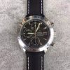 Swiss Made Omega Speedmaster 3210 Black Dial Black Nylon Strap Back through A7750