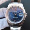 Swiss Made Rolex DateJust 41mm 116334 SS Blue Dial Roman Markers SS Bracelet A3136