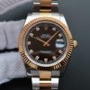 Swiss Made Rolex DateJust 41mm 126333 Noob YG Wrapped Black Dial SS/YG Jubilee Bracelet A3136