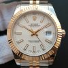 Swiss Made Rolex DateJust 41mm 126333 YG Wrapped White Dial SS/YG Jubilee Bracelet A2824