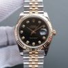 Swiss Made Rolex DateJust 41mm 126333 Noob YG Wrapped Black Dial SS/YG Jubilee Bracelet A2836