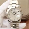 Swiss Made Rolex DateJust 41mm 126300 Noob White MOP Dial Diamonds Markers SS Bracelet A3235