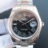 Swiss Made Rolex DateJust 41 116334 SS Black Dial Roman Markers SS Bracelet A3136