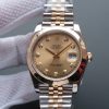 Swiss Made Rolex DateJust 41mm 126303 Noob RG Wrapped RG Dial Diamonds Markers SS/RG Bracelet A2836