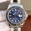 Swiss Made Rolex Yacht-Master 116655 SS EW Blue Dial on SS Bracelet A3135