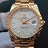 Swiss Made Rolex Day-Date 40mm 228235 YG Noob White Textured Dial YG Bracelet A3255