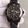 Swiss Made Rolex Mastermind Submariner 116610 PVD Black Dial PVD Bracelet A2836