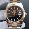 Rolex Date Just II 41mm SS/YG Black Dial Lumed Marker  SS/YG Bracelet A2824