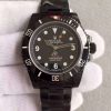 Swiss Made Rolex Fragment Submariner 116610 PVD Black Dial PVD Bracelet A2836