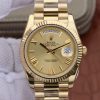 Swiss Made Rolex Day-Date 40mm 228238 YG Dial Roman Markers YG Bracelet A3255