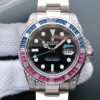 Swiss Made Rolex GMT-Master II 116759 Black Dial Blue/White Bezel S2836