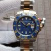 Swiss Made Rolex Submariner 116613 Noob YG Wrapped Blue Dial  SS/YG Bracelet A3135