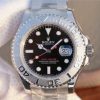 Swiss Made Rolex Yacht-Master 116622 JF Black Dial SS Bracelet A2824