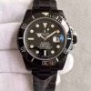 Swiss Made Rolex Blaken Submariner 116610 PVD Black Dial PVD Bracelet A2836